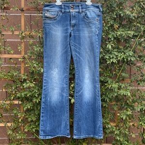 Diesel RonHar Low Rise Flared Jeans